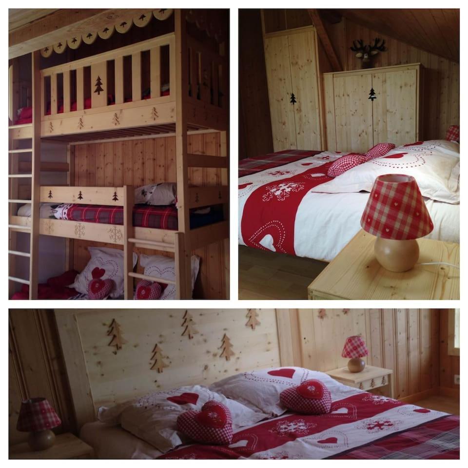 Chalet Spa Le Royal Nathalie Mn La Rouge La Bresse Exterior foto